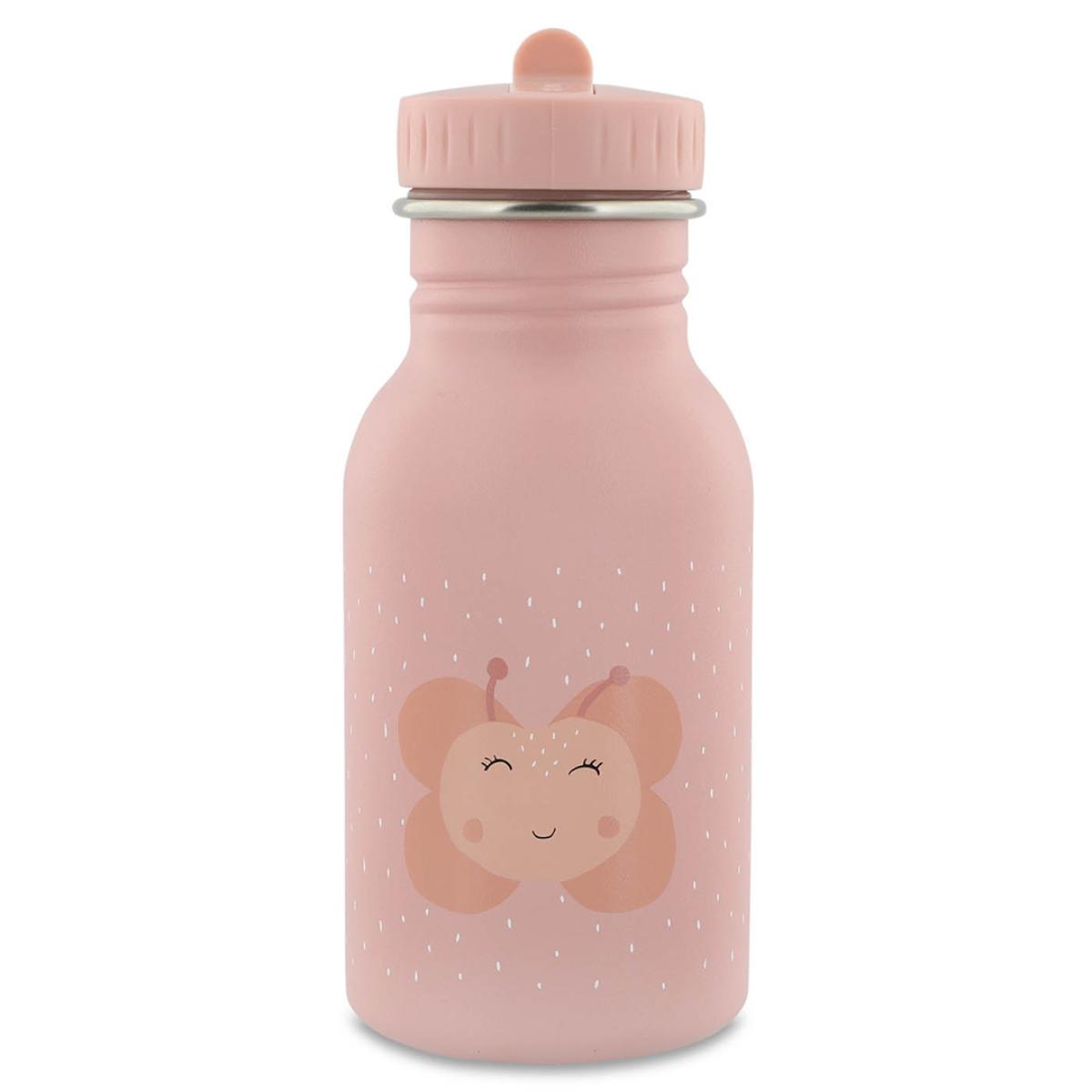 Gourde enfant 350ml Mrs. BUTTERFLY Trixie rose