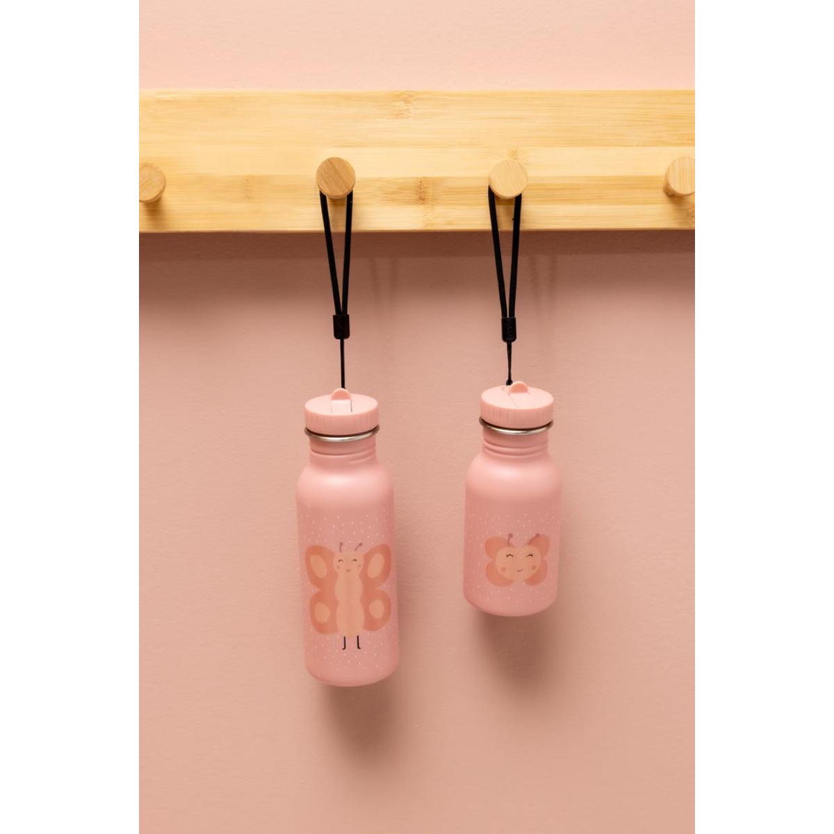 Gourde enfant 350ml Mrs. BUTTERFLY Trixie rose