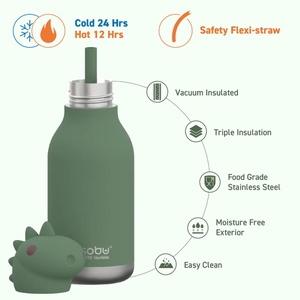 Gourde enfant 460ml DINOSAUR Bestie by Asobu