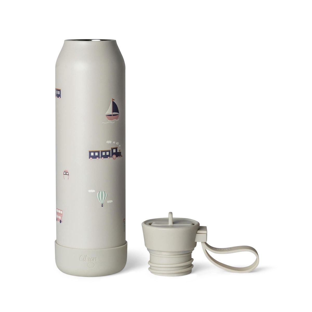 Gourde enfant 500ml Citron vehicles