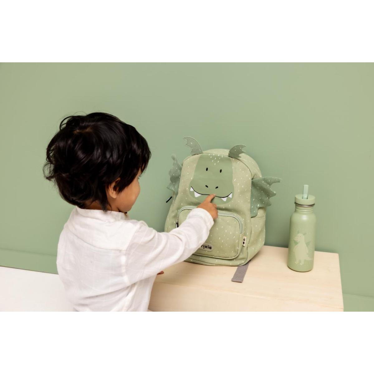 Gourde enfant 500ml MR. DRAGON Trixie green