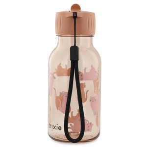 Gourde enfant TRITAN 350ml Trixie charming cat rose