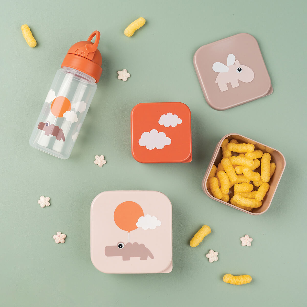 Gourde HAPPY CLOUDS Papaya Done by Deer