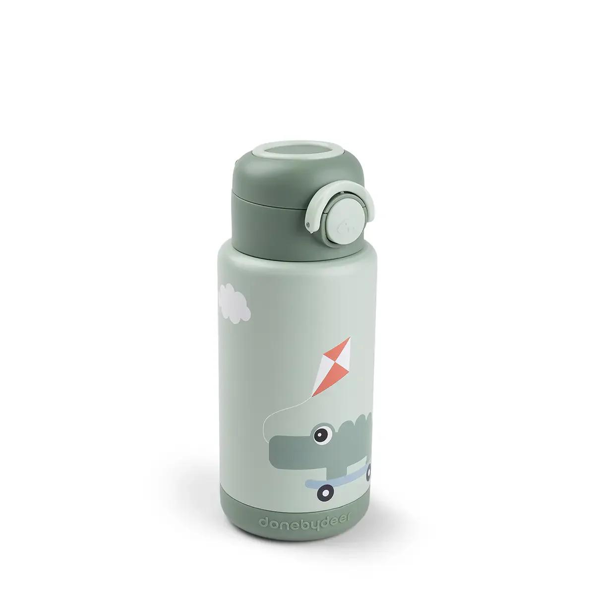 Gourde termo PLAYGROUND 340ml Done by deer vert