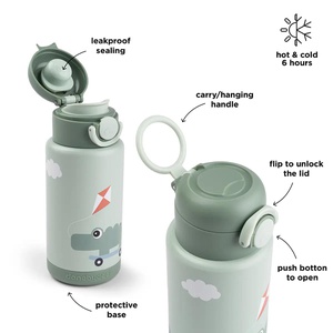 Gourde termo PLAYGROUND 340ml Done by deer vert