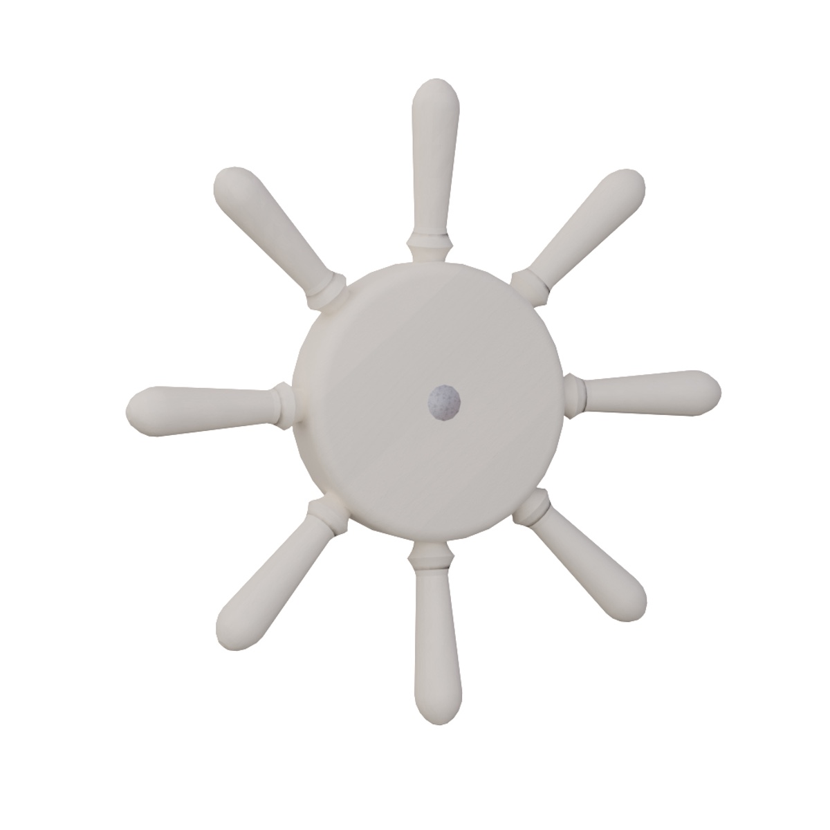 Gouvernail Pirate DELUXE de Breuyn bois massif-blanc