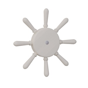 Gouvernail Pirate DELUXE de Breuyn bois massif-blanc