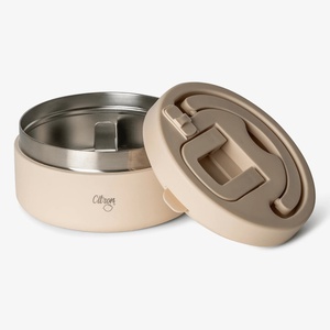 Grand pot aliments 400ml Citron beige