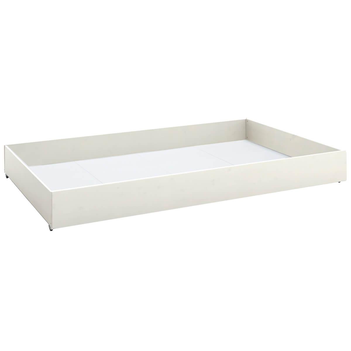 Grand tiroir lit 120x200cm Lifetime blanchi