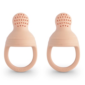 Grignoteur bébé 2pc Mushie Blush