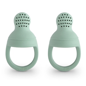 Grignoteur bébé 2pc Mushie Cambridge Blue