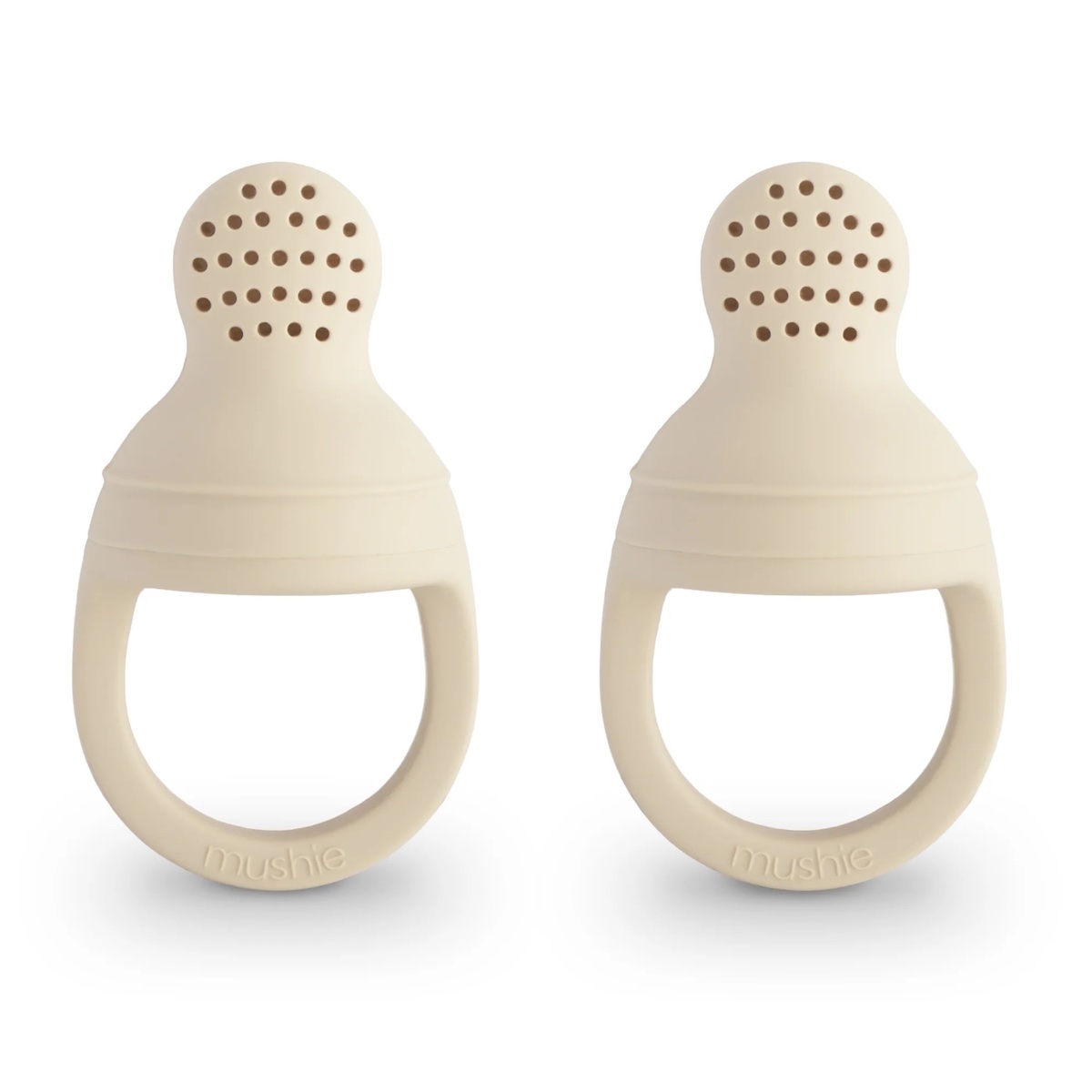 Grignoteur bébé 2pc Mushie Shifting Sands