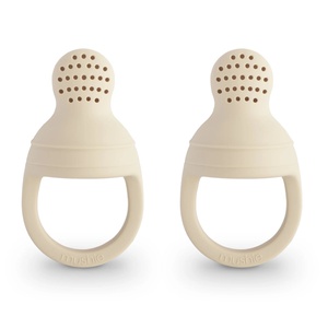 Grignoteur bébé 2pc Mushie Shifting Sands