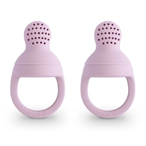 Grignoteur bébé 2pc Mushie Soft Lilac
