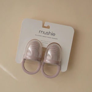 Grignoteur bébé 2pc Mushie Soft Lilac