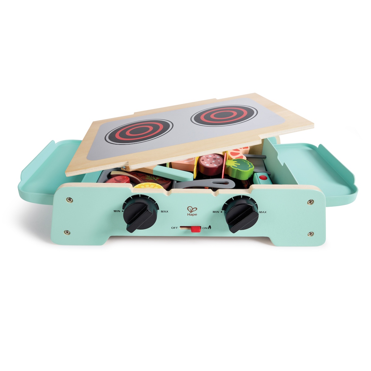 Gril et plaque de cuisson pour barbecue Hape