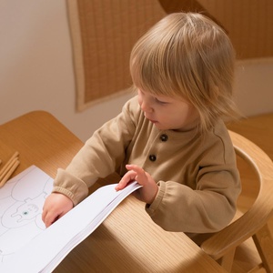 Growing Green Kid Chair Nobodinoz Natural Oak