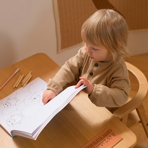 Growing Green Kid Table Nobodinoz Natural Oak