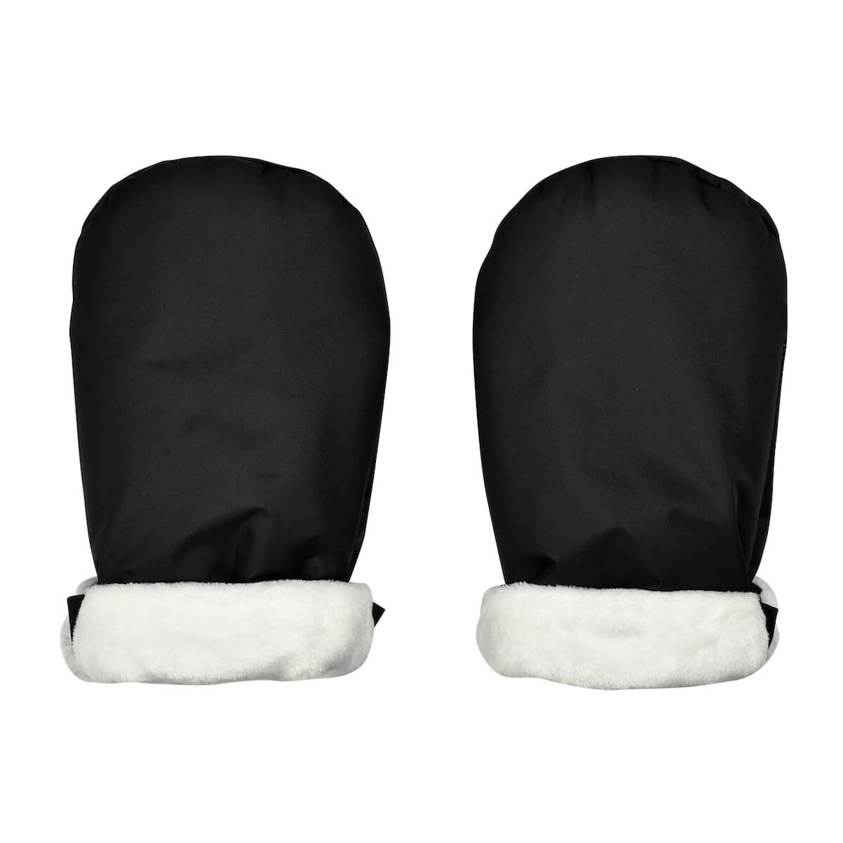 Guantes doblados impermeables negro Red Castle