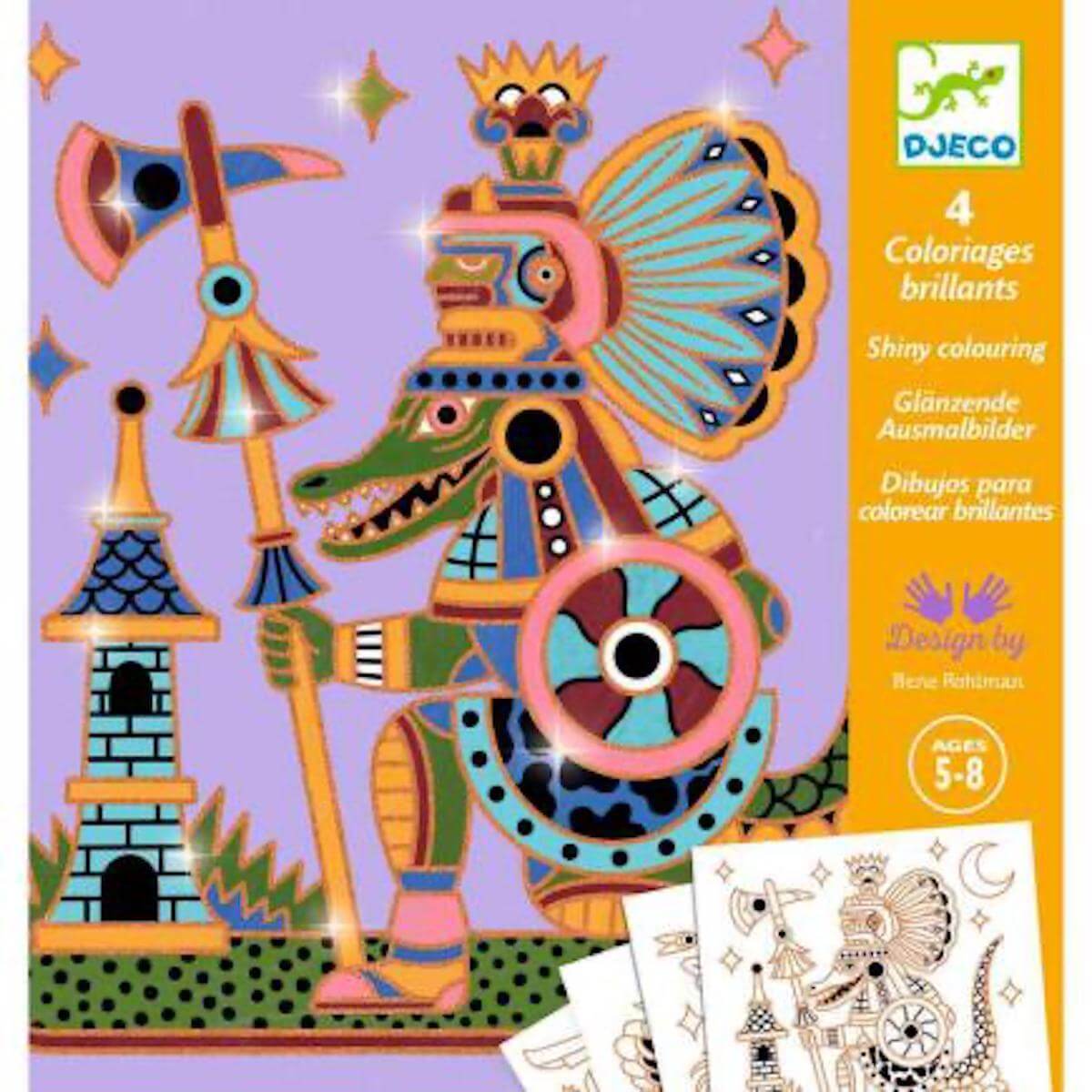 Guerriers animaux Djeco
