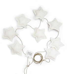Guirlande STAR Babyshower ivory powder