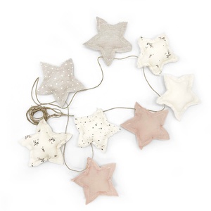 Guirlande STAR Babyshower roseberry mix