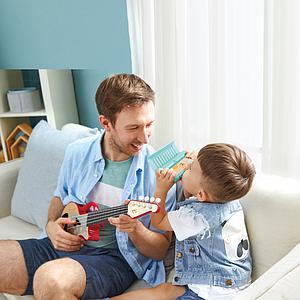 Guitare électrique Teach Yourself Hape rouge