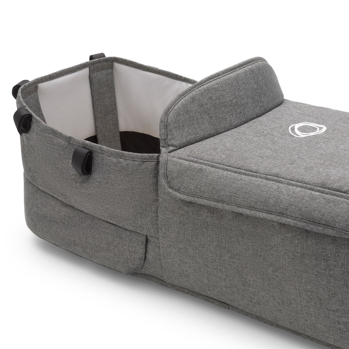 Habillage complet nacelle bugaboo DONKEY 5 gris mélange
