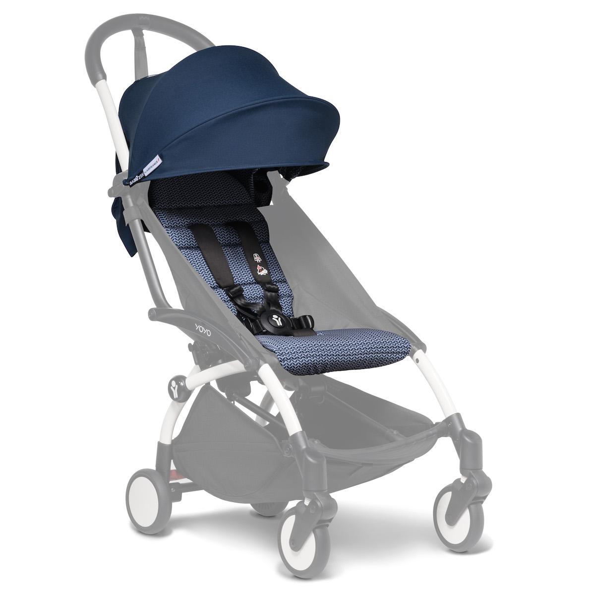 Habillage poussette YOYO 6+ BABYZEN Air France bleu