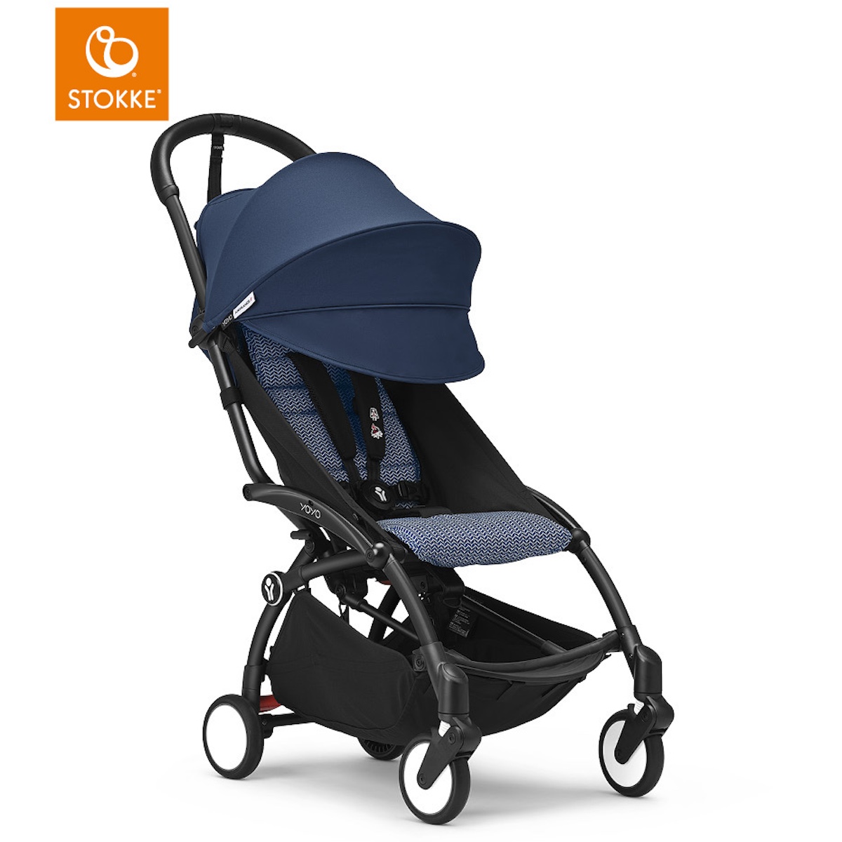 Habillage poussette YOYO3 6+ Stokke Air France bleu