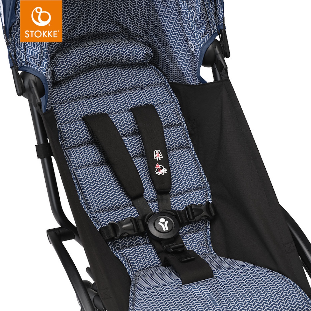 Habillage poussette YOYO3 6+ Stokke Air France bleu