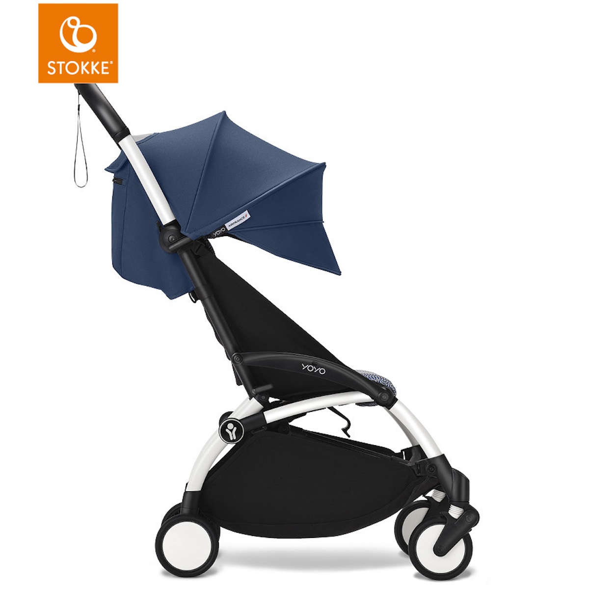 Habillage poussette YOYO3 6+ Stokke Air France bleu