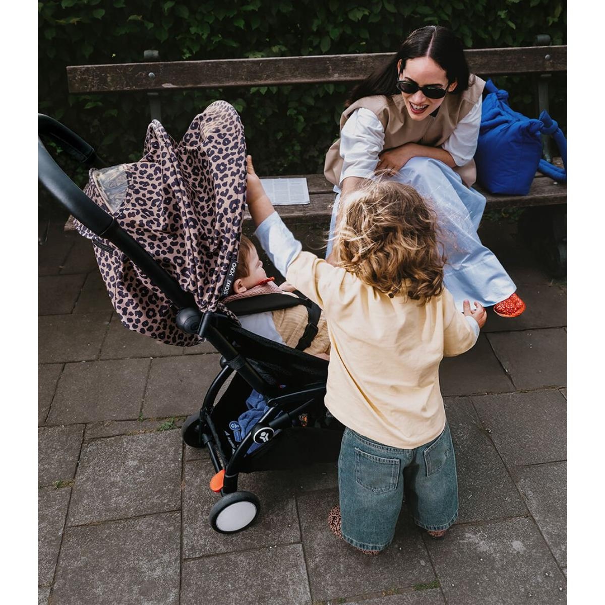 Habillage poussette YOYO3 6+ Stokke Leopardo