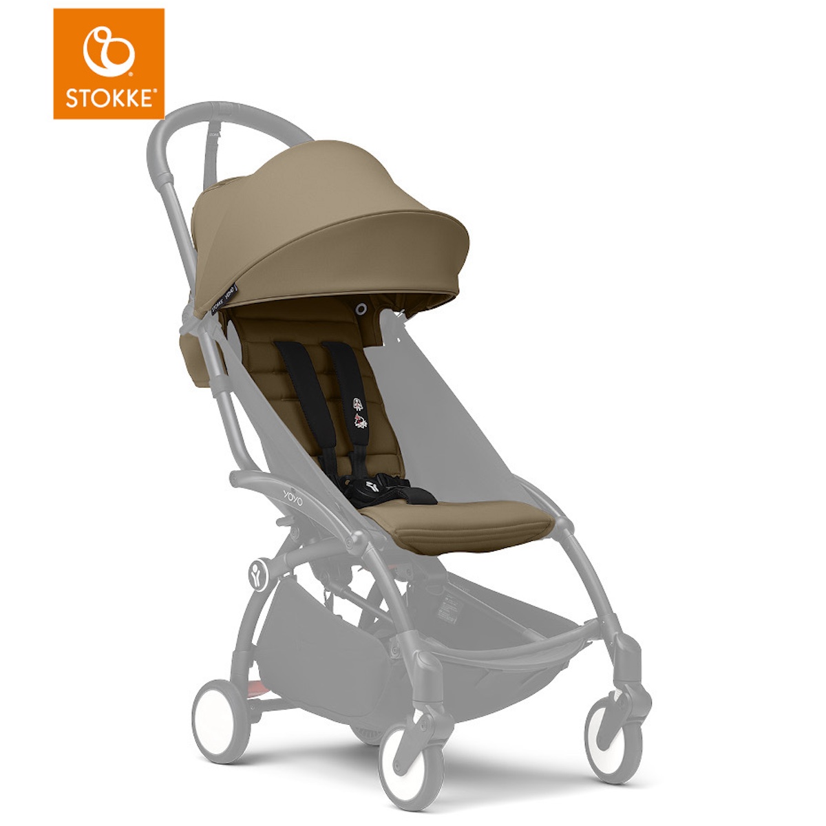Habillage poussette YOYO3 6+ Stokke toffee