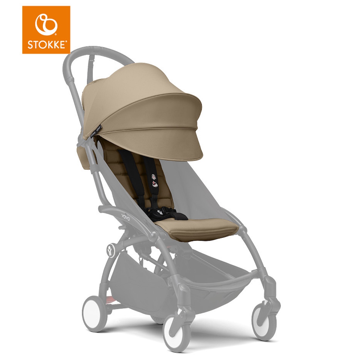 Habillage poussette YOYO3 6+ Stokke toffee