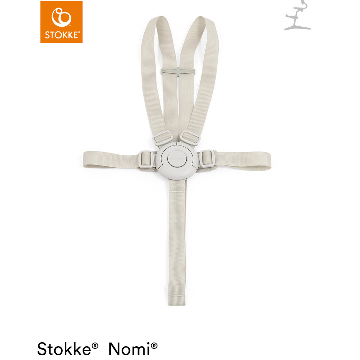 Harnais NOMI Stokke greige
