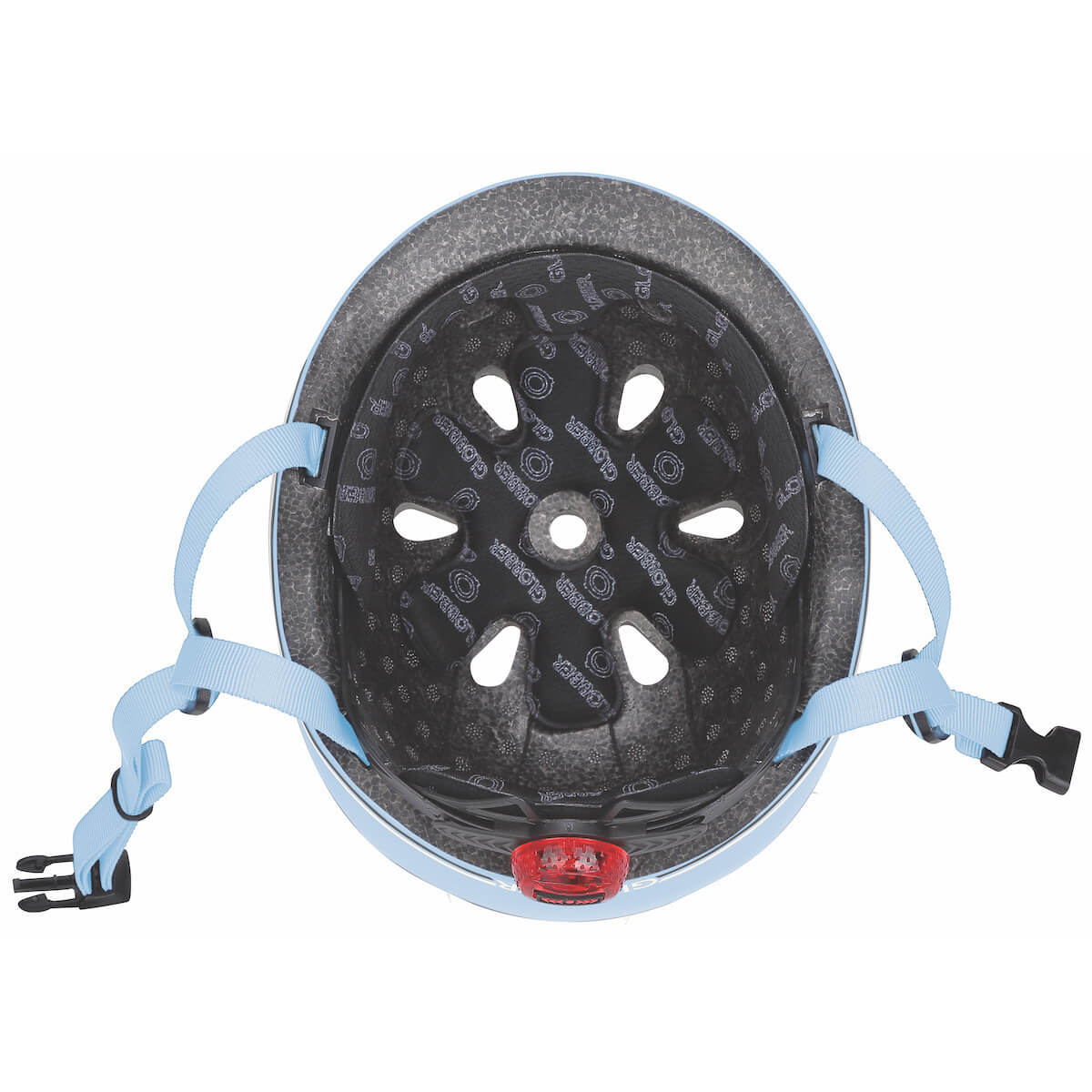 HELMET GO.UP LIGHTS PASTEL BLU (45-51CM)