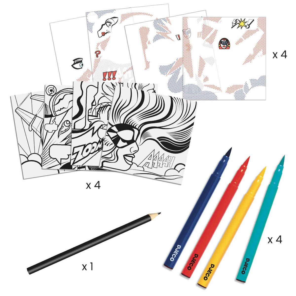 Heroes LES PLUS GRANDS Djeco