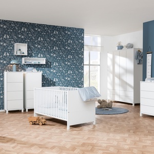 Highboard 1 portes 2 tiroirs OLLI Paidi blanc