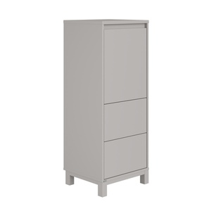Highboard 1 portes 2 tiroirs OLLI Paidi gris manhattan