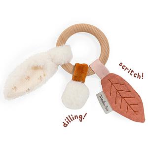 Hochet anneau lapin APRÈS LA PLUIE Moulin Roty