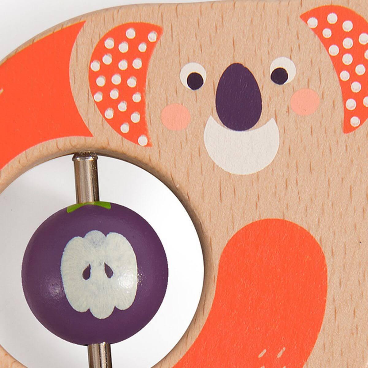 Hochet bois koala DANS LA JUNGLE Moulin Roty