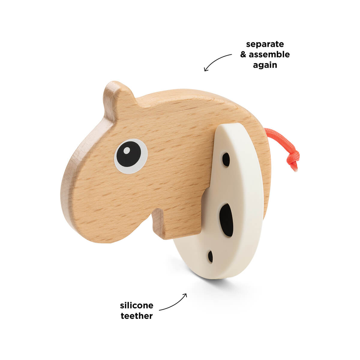 Hochet de dentition OZOO Done by Deer Colour mix