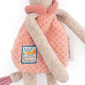 Hochet-doudou girafe SOUS MON BAOBAB Moulin Roty