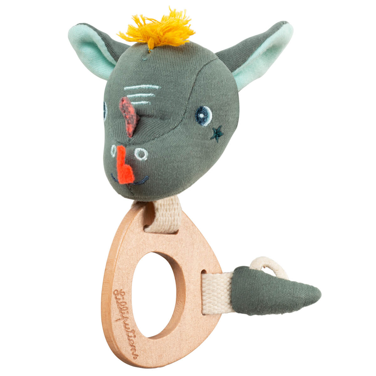 Hochet en bois JOE Lilliputiens