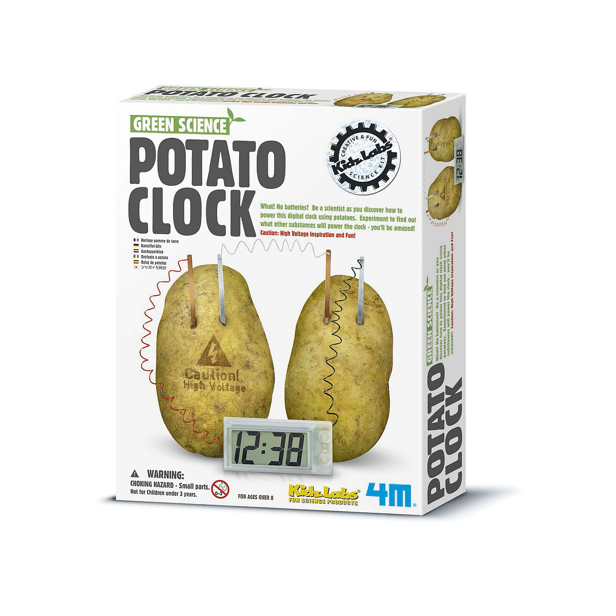 HORLOGE POMME DE TERRE 4M