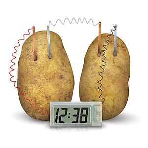 HORLOGE POMME DE TERRE 4M