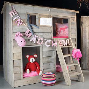 HOUSE by DUTCHWOOD Lit Cabane naturel