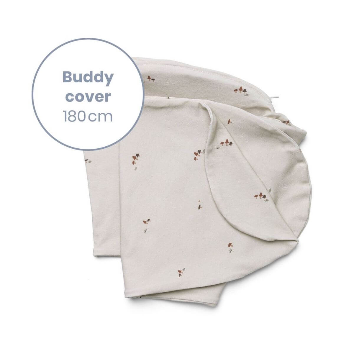 Housse coussin allaitement BUDDY COVER Doomoo Mushrooms