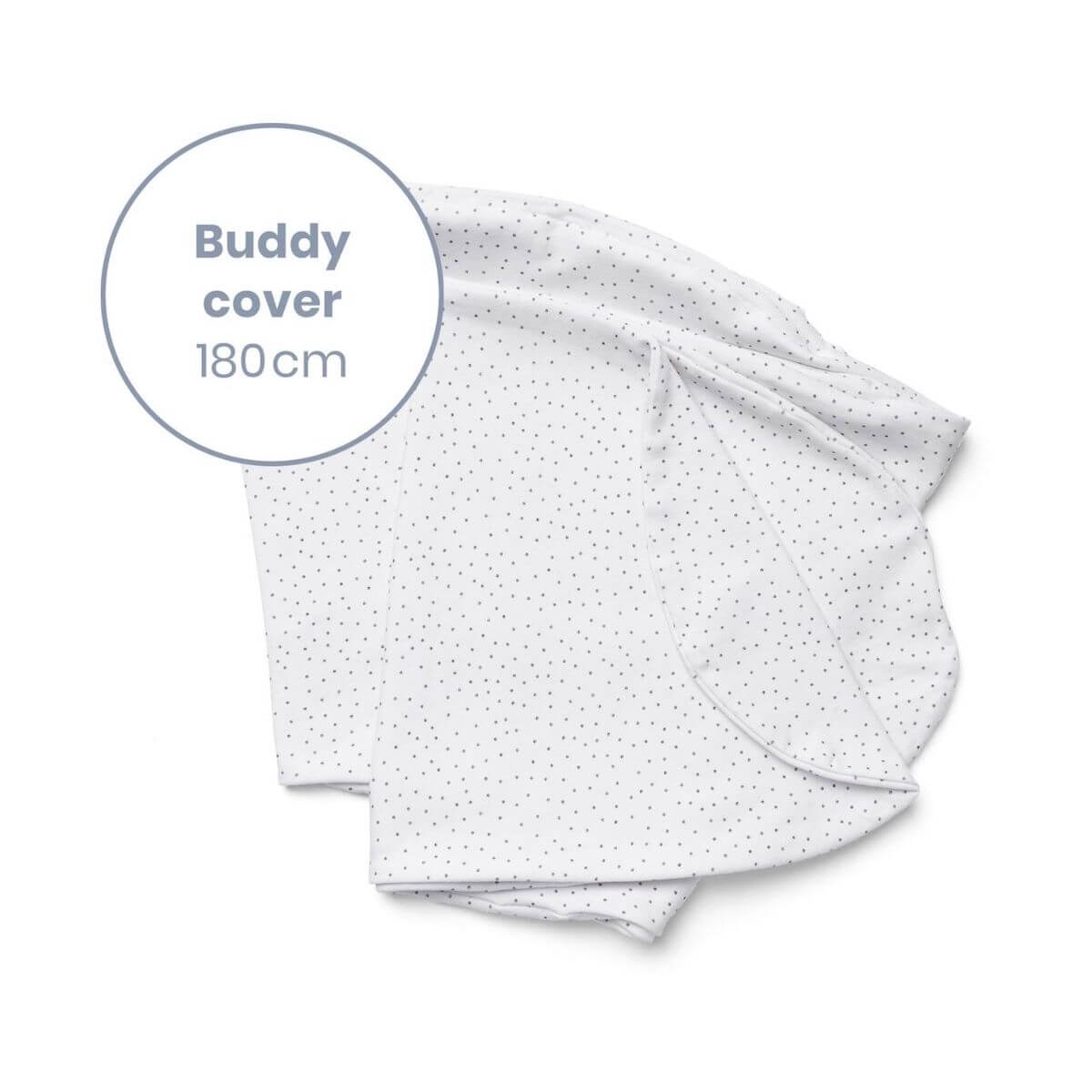 Housse coussin allaitement BUDDY Doomoo Silver Dots